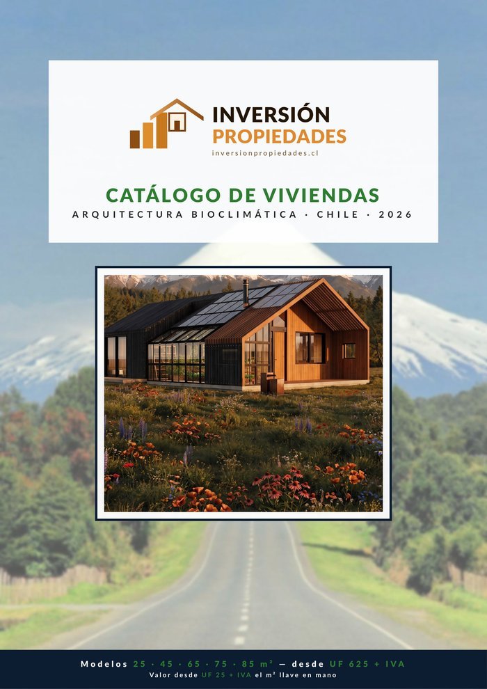 Portada del Catálogo de Casas Inversión Propiedades 2026